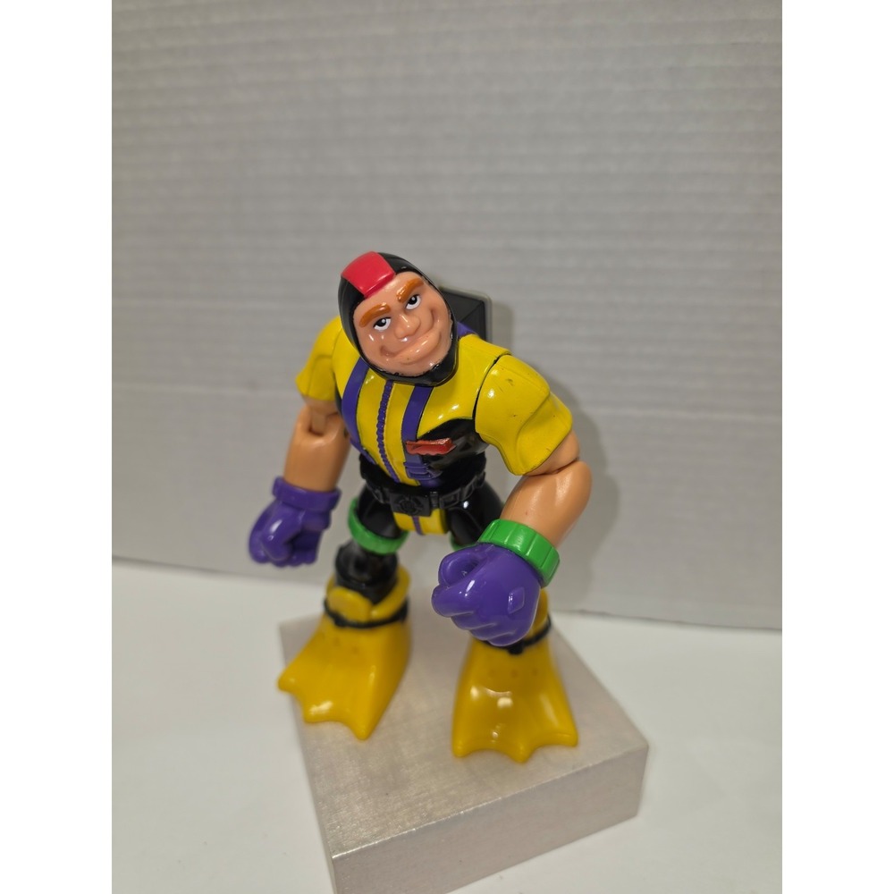 vintage 2000 Fisher-Price Rescue Heroes Gil Gripper‎ action figure replacement